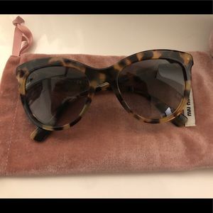 Miu Miu- Sunglasses- worn twice only- excellent condition
